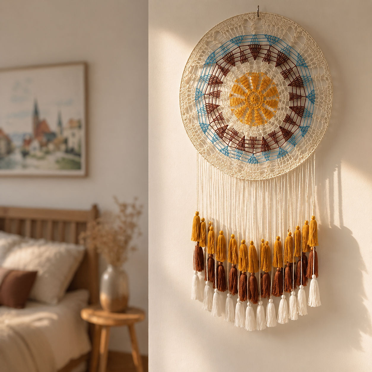 Large Size Dream Catcher For Weeding & Home Decoration